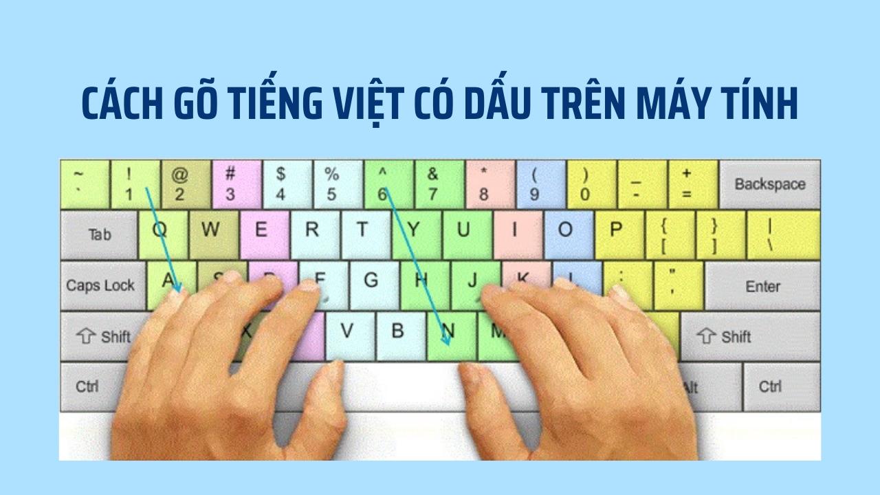 Cách gõ chữ tiếng Việt có dấu trên máy tính dễ mới nhất 2022
