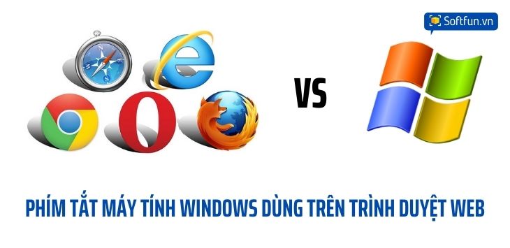 Phím tắt dùng trên trình duyệt web