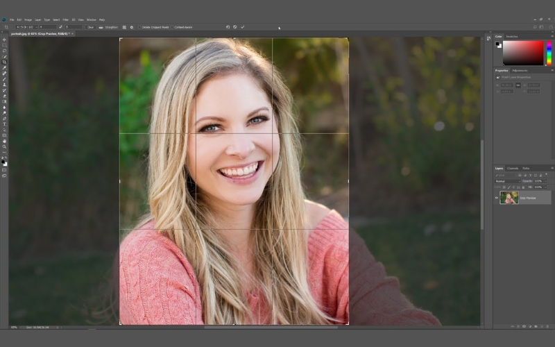 Cách cắt ảnh trong Photoshop và tách hình ra khỏi nền cực dễ