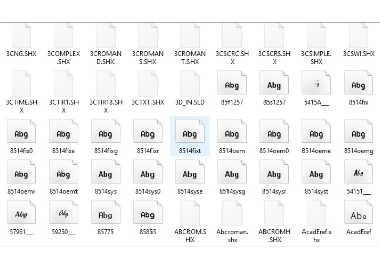 Download Font AutoCAD Full