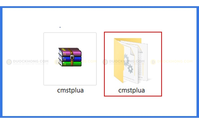 Giải nén tệp DLL
