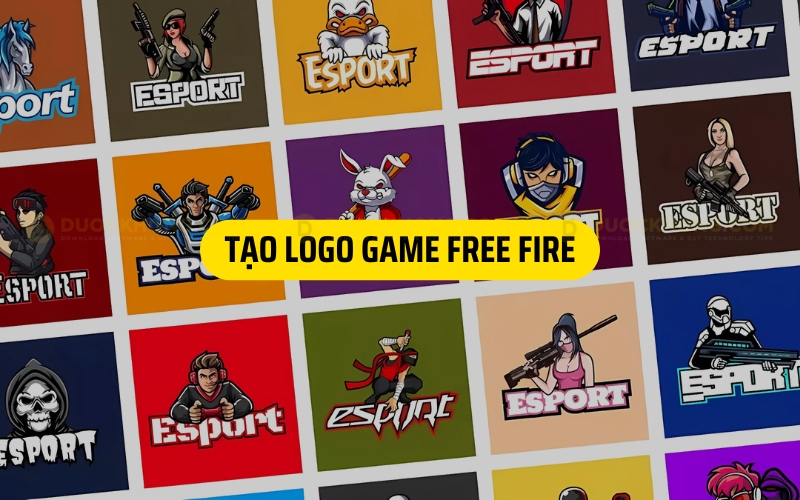Tạo Logo Game Free Fire với tên riêng đẹp cực chất mới