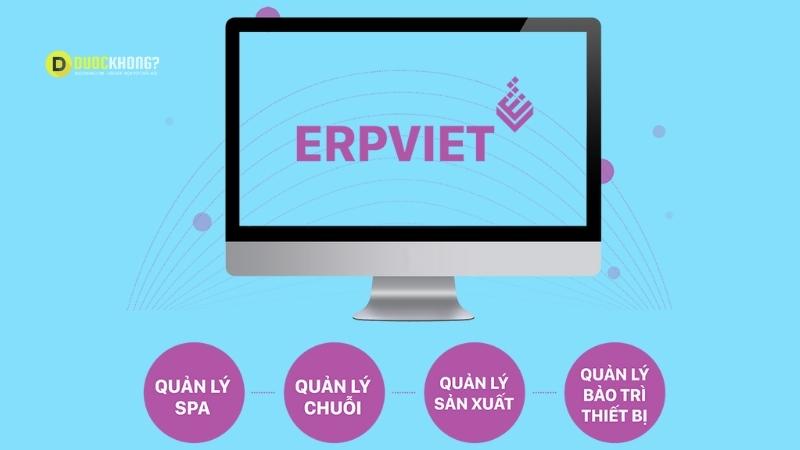 Phần mềm quản lý Spa Online ERPVIET