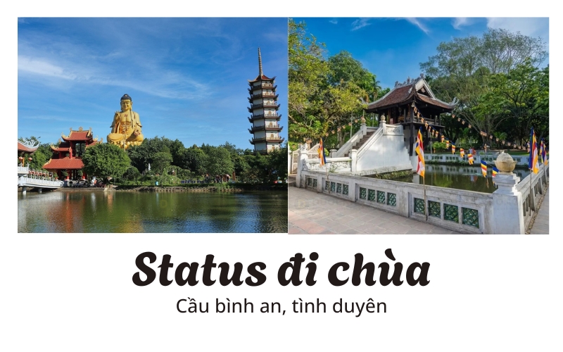 Top STT đi chùa cầu bình an, tình duyên ngắn hay