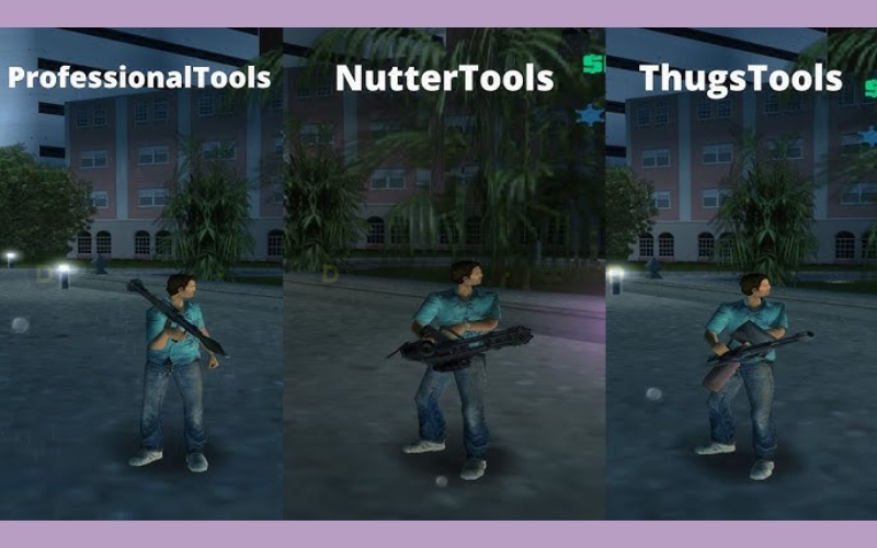 Cheat vũ khí Grand Theft Auto: Vice City