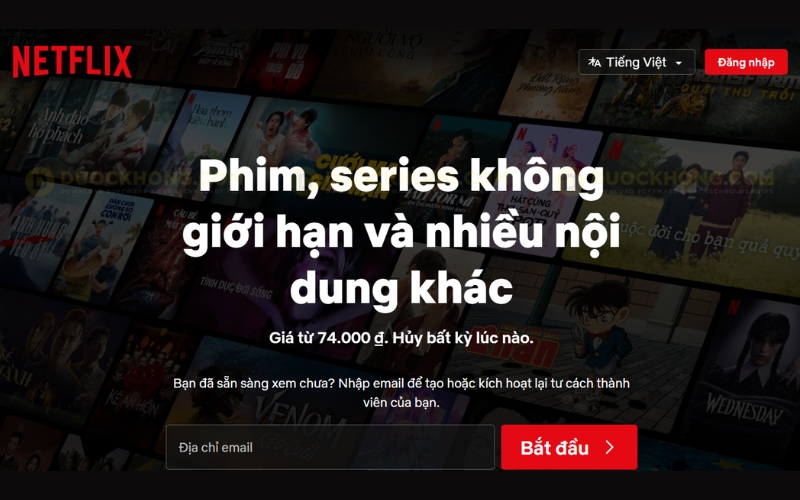 Web phim Netflix