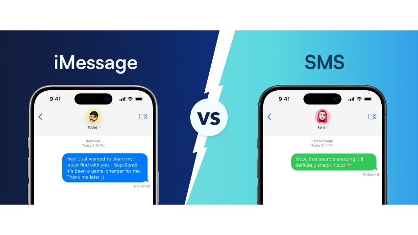 iMessage và tin nhắn SMS