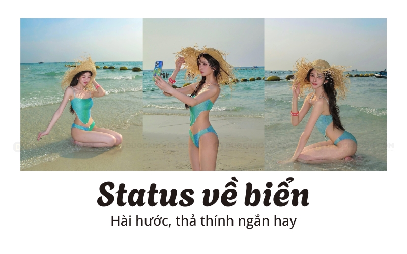 Top 101+ STT về biển vui, thả thính khi đi biển ý nghĩa hay nhất