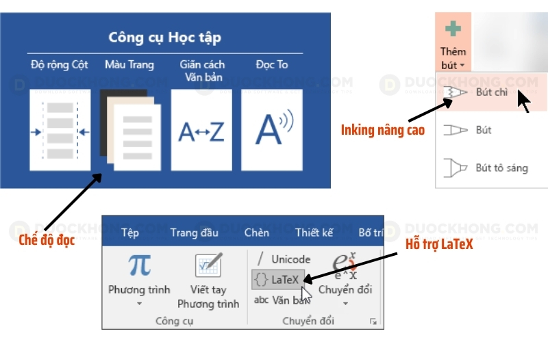 Những tính năng nổi bật của Office 2019